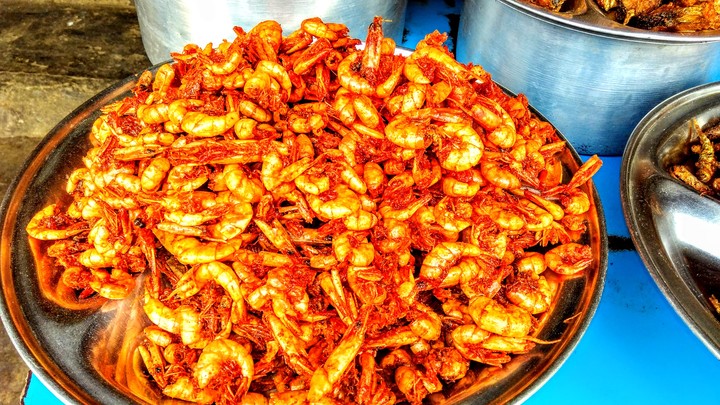prawn fritters