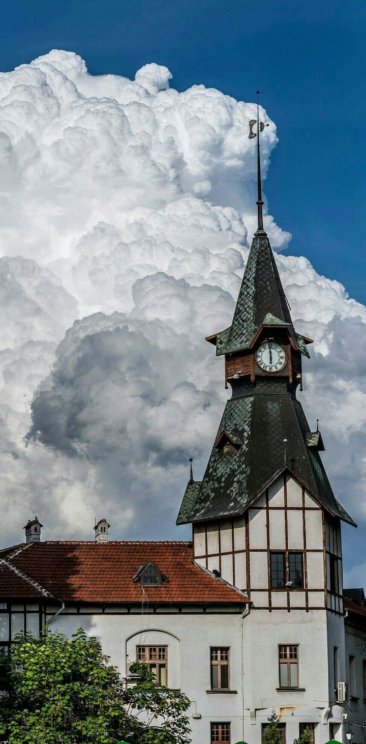 The Old Clock Tower In My City