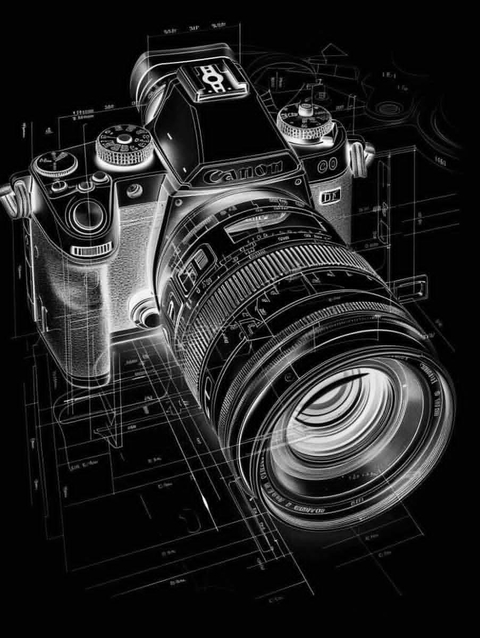 sfondi lens, Camera