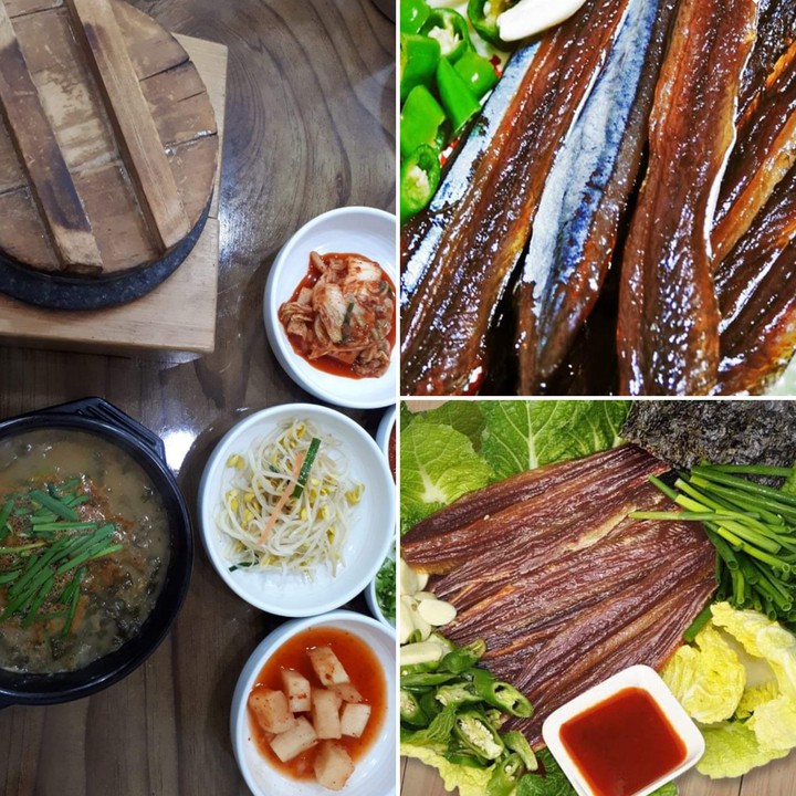 half-dried herring