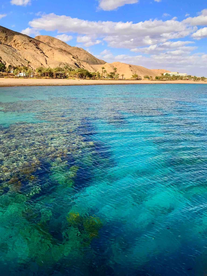 Blue water