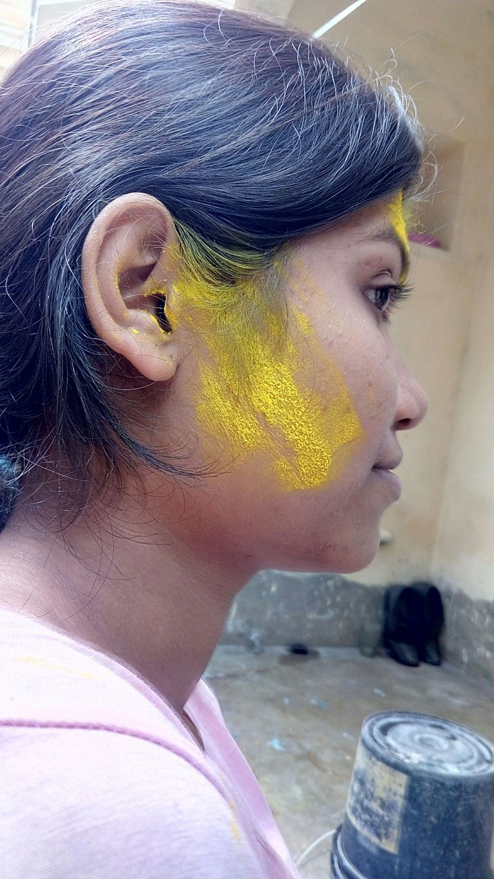 celebration of holi.