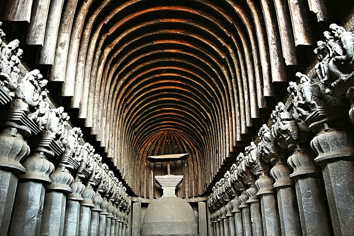 ancient budhha caves