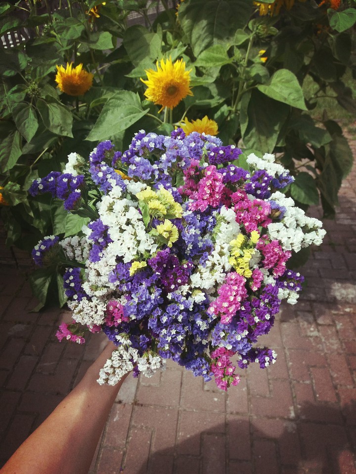 Multicolored bouquet