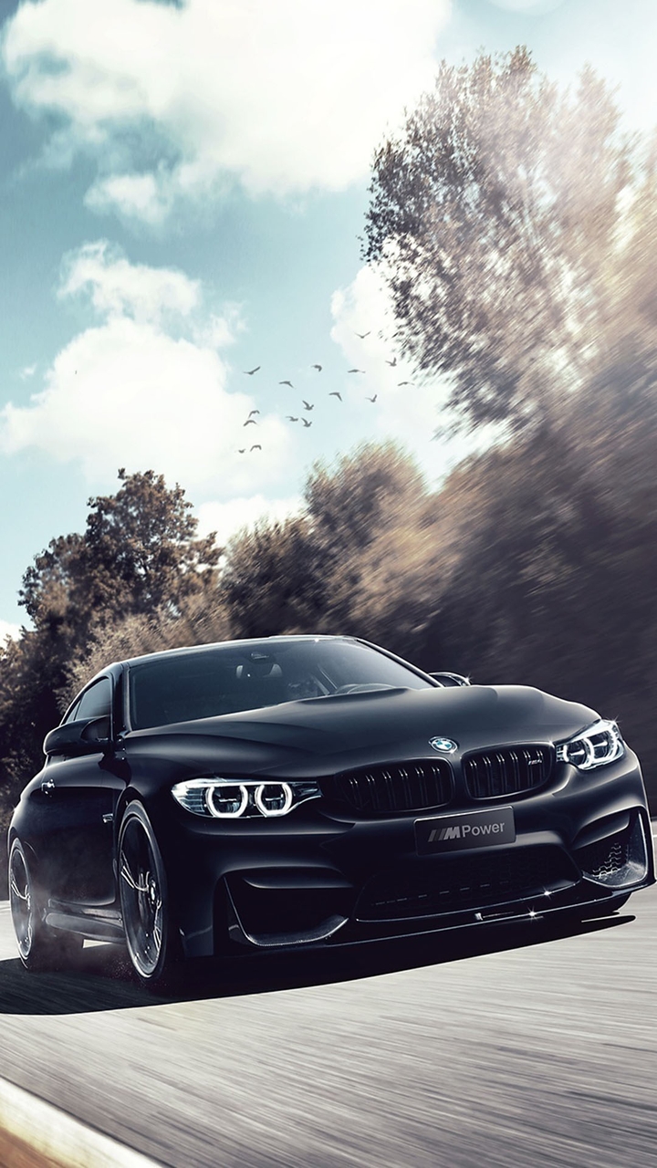 bmw in black