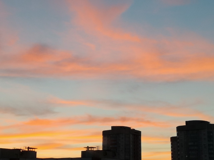 Sunset clouds