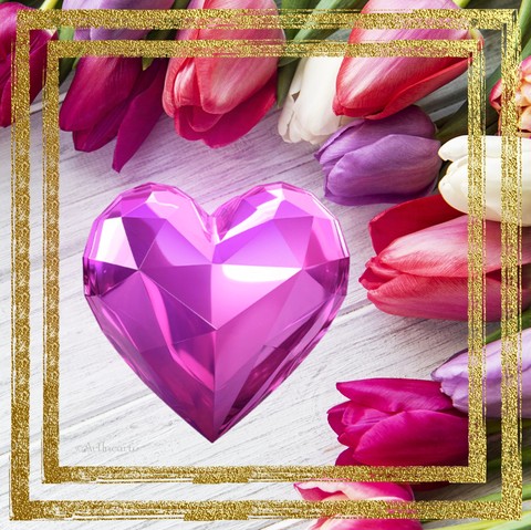 sfondi beautiful, heart