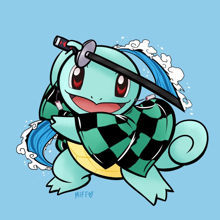 squarttle Tanjiro