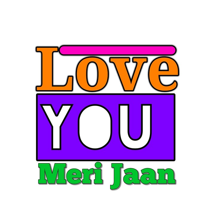 I love you meri jaan name
