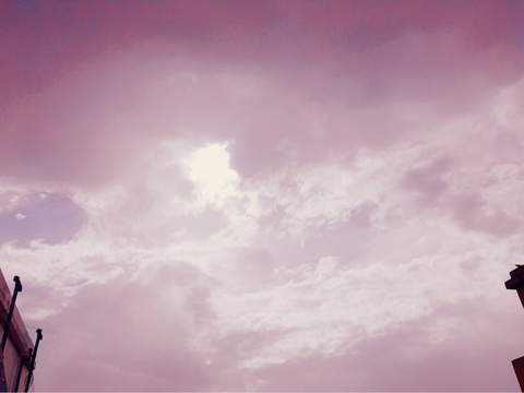 pink sky