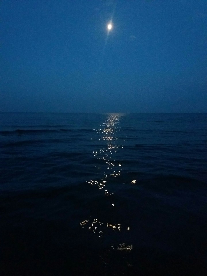 Lunar path.