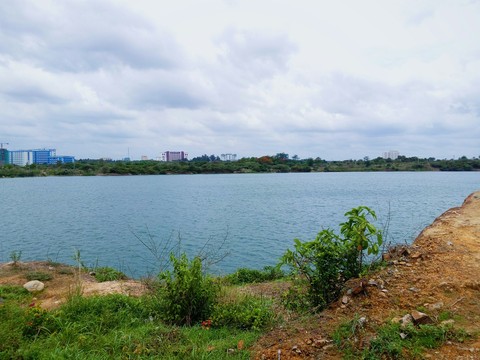 Lake in military school.