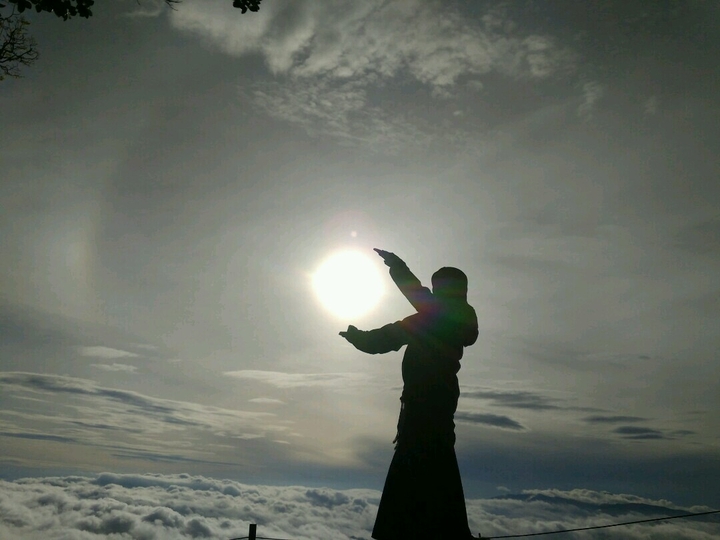 Catching sun