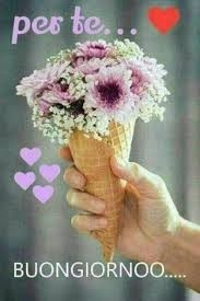 un gelato di fiori