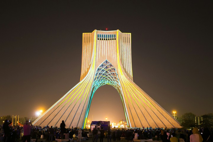 azadi tower