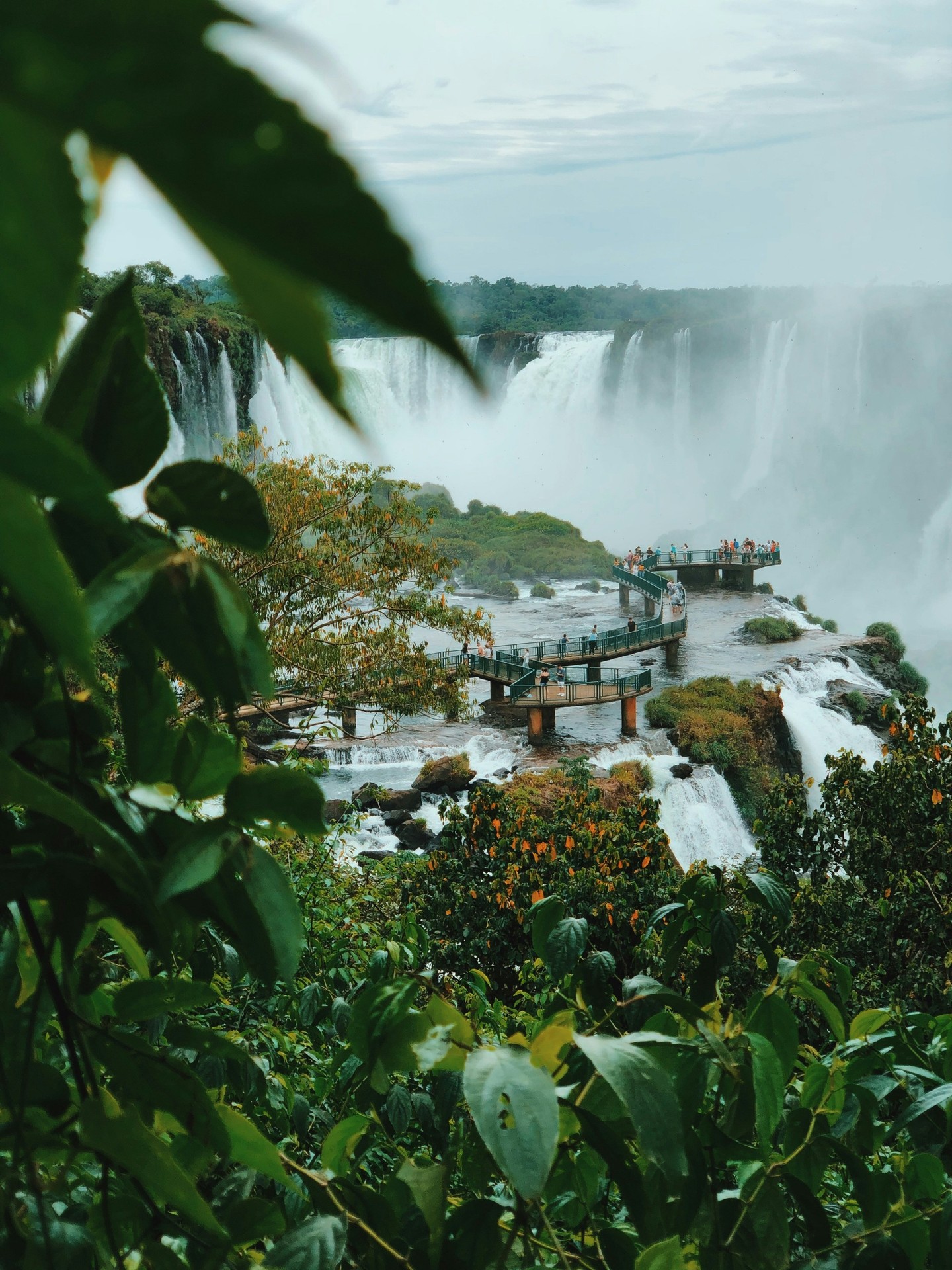 тапети waterfall, cloud