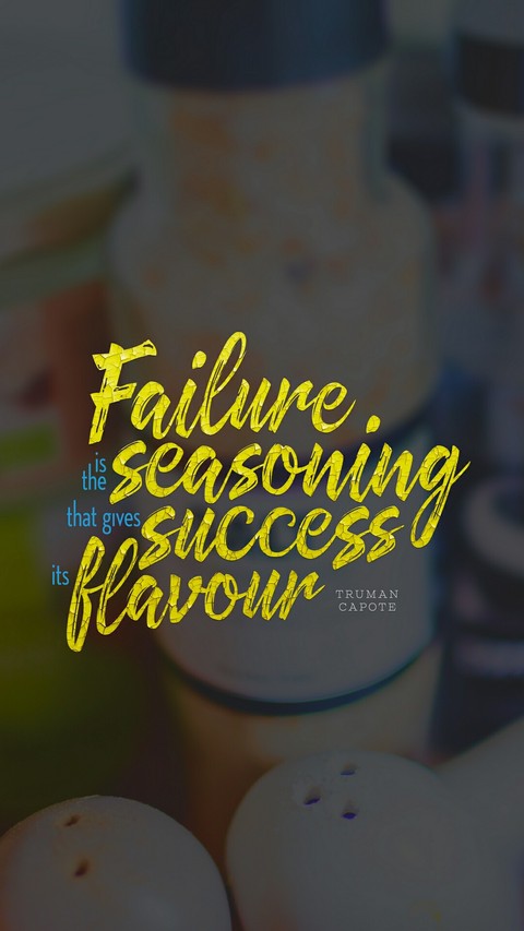 Never give up