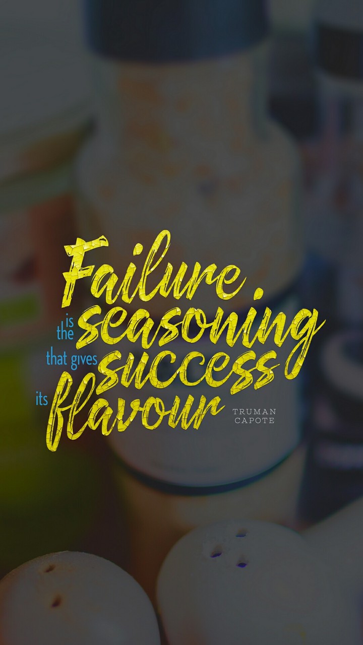 Never give up