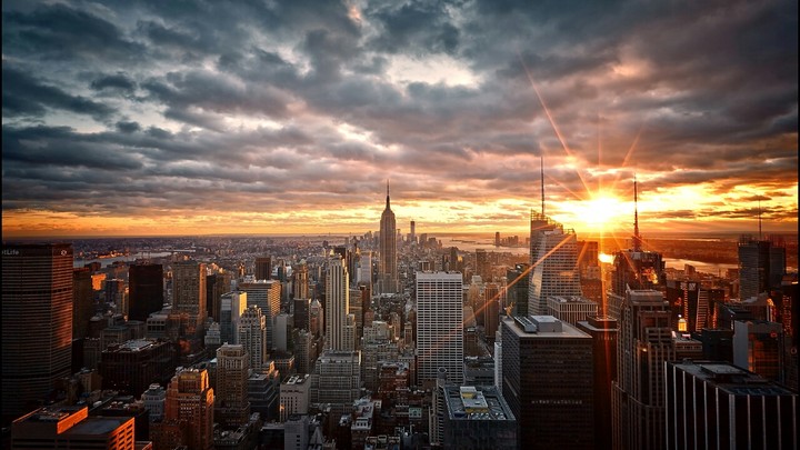 Evening New York.