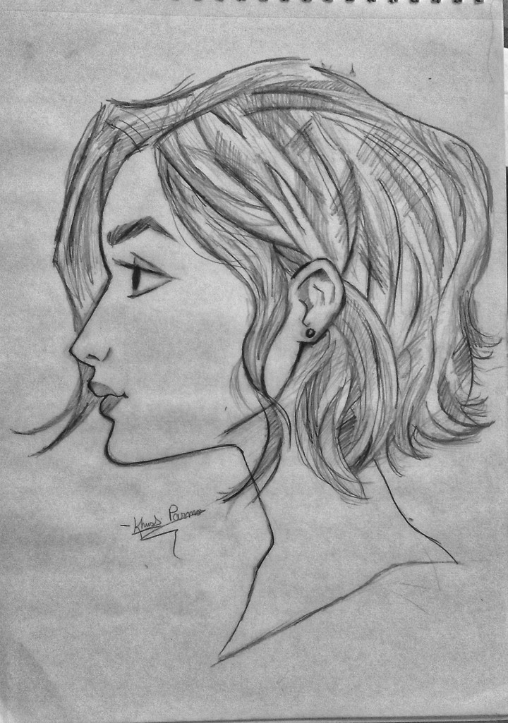 Sketch of a girl