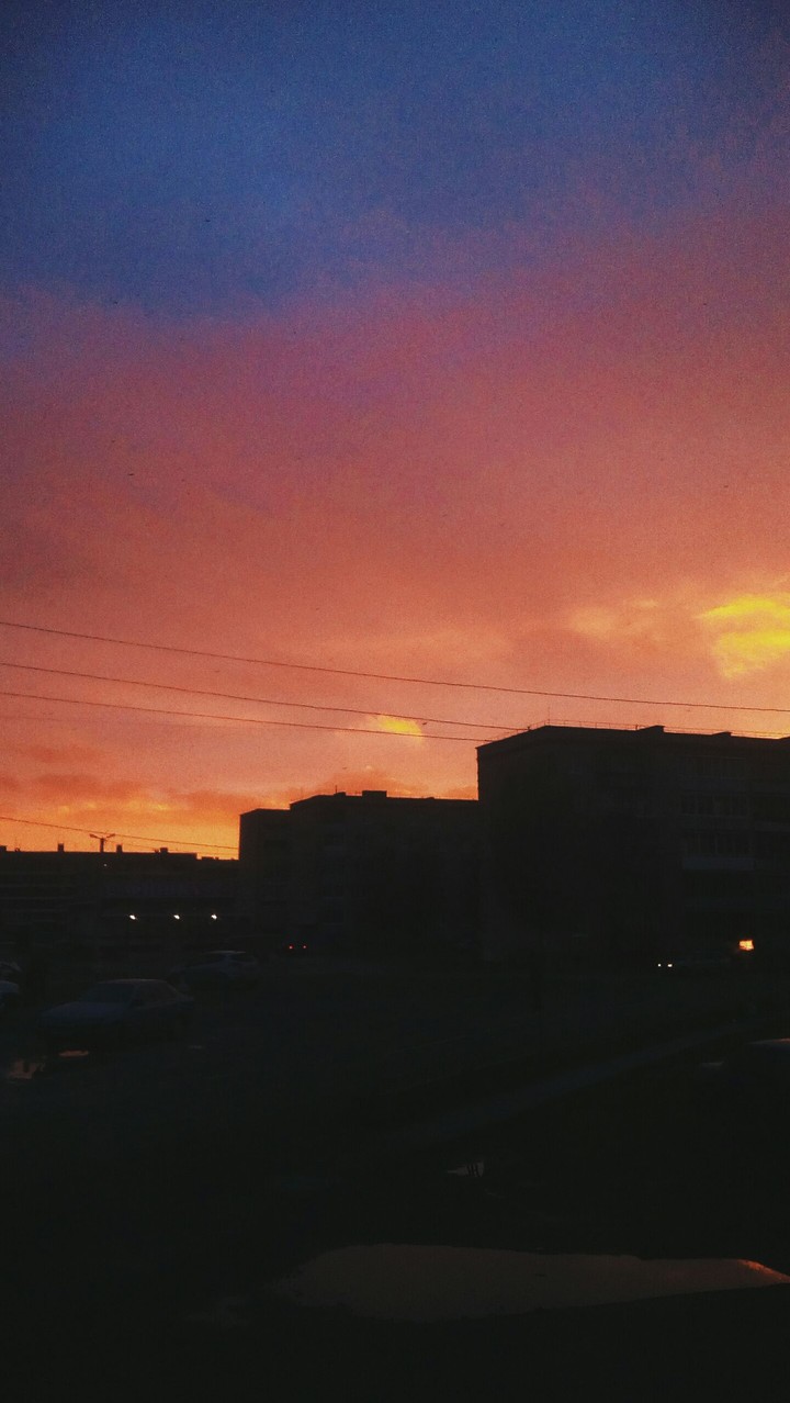 закат