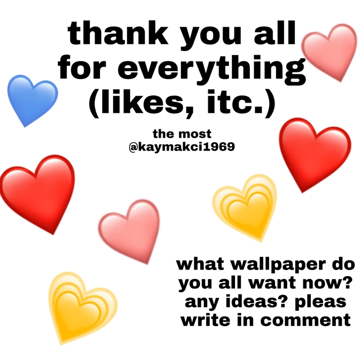 for you all☁️☁️Thank you all for everything
