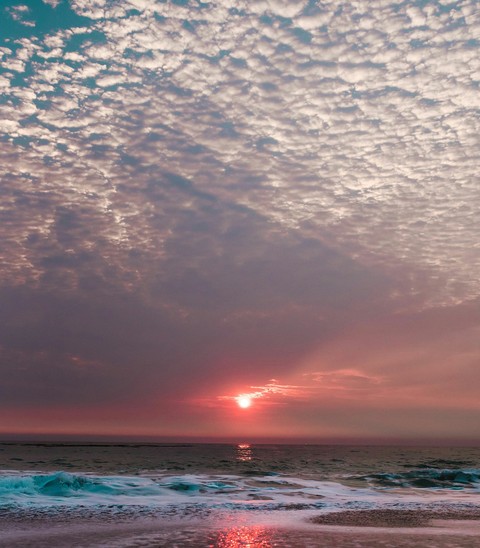 Sun set.