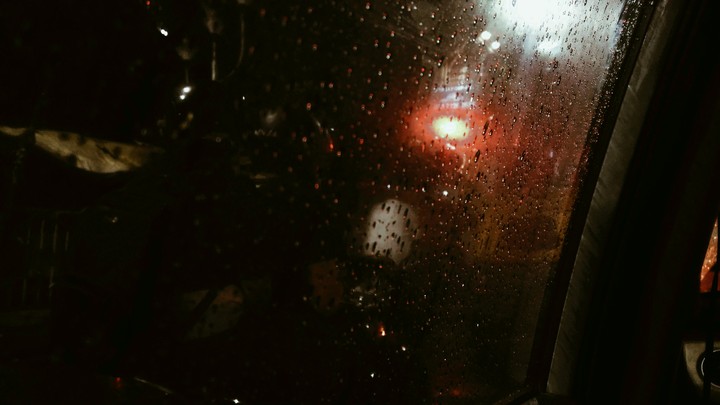 rainy night