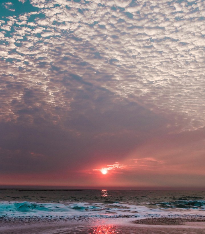 Sun set.