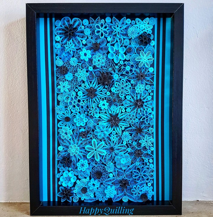bleu intense