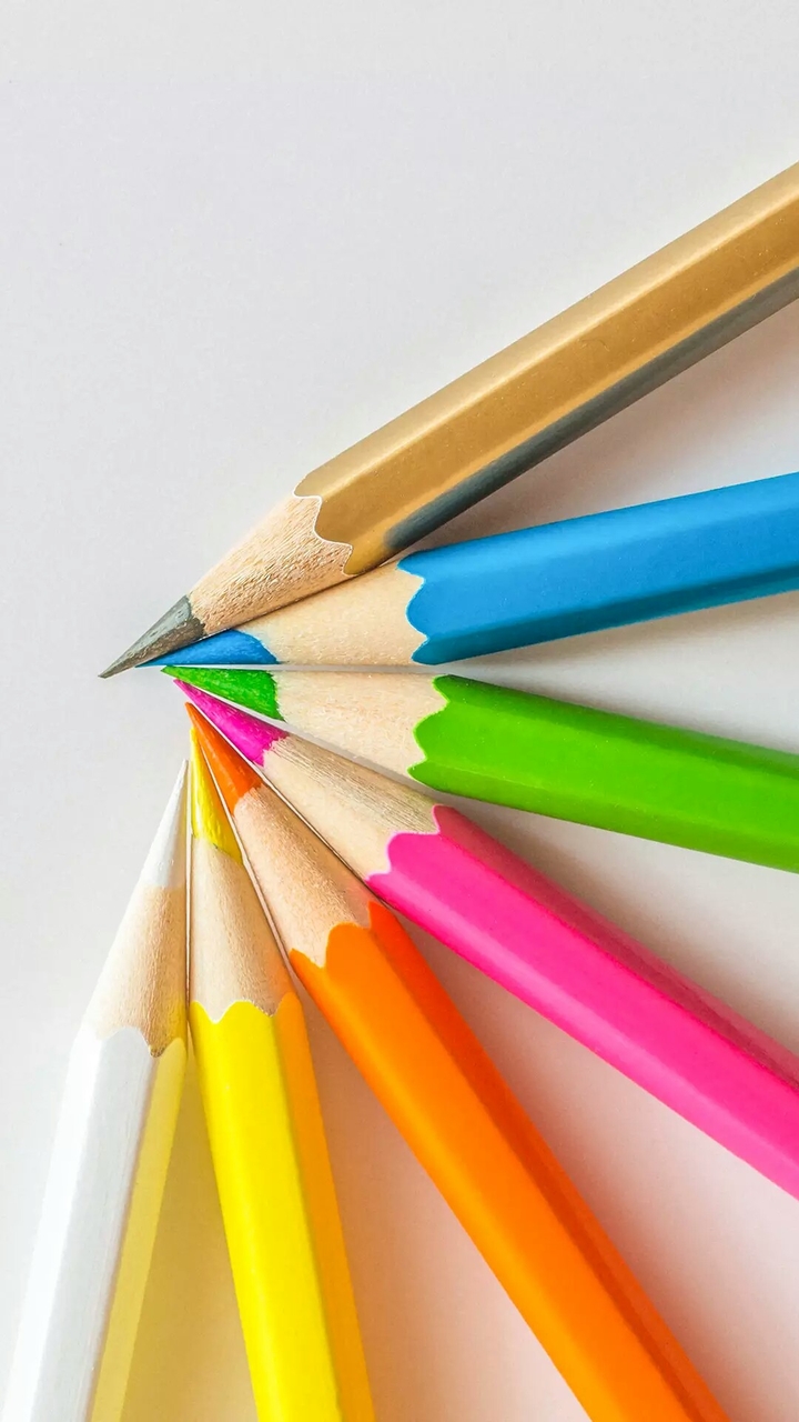 Colorful pencils