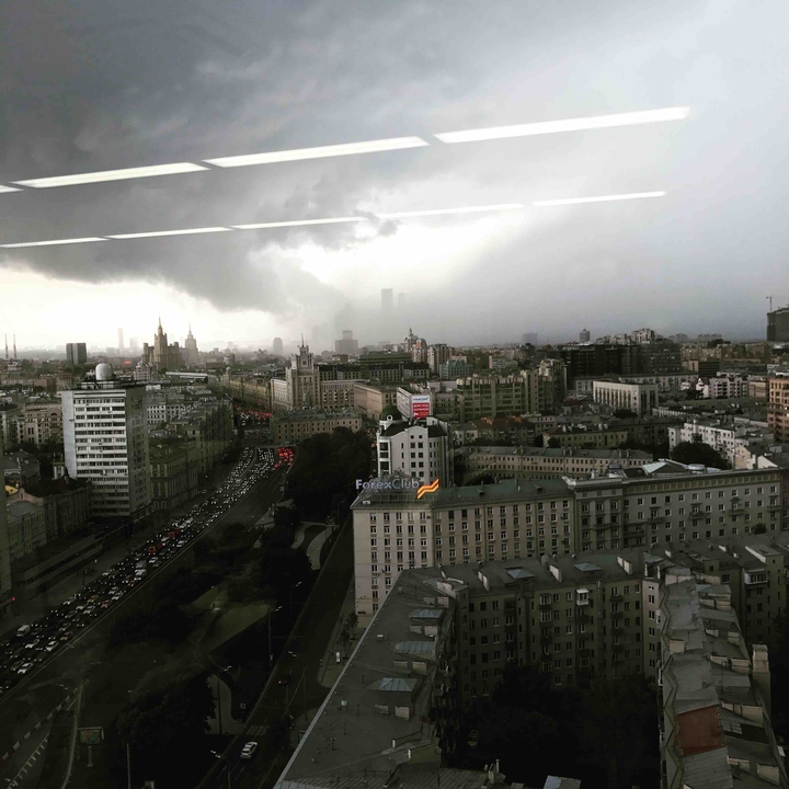 Clowdy in Moscow, Russia