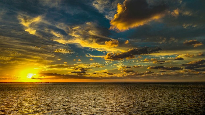 sunset..