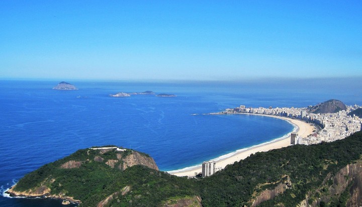 리우의 해변