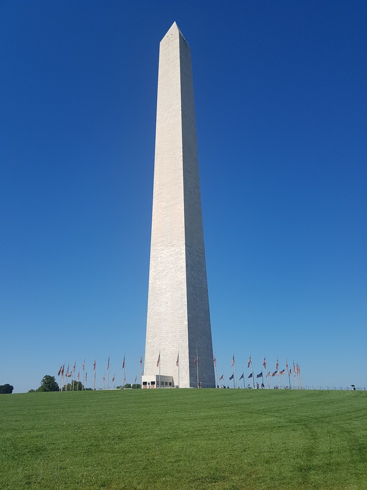 Washington Monument, 1:30 p.m.