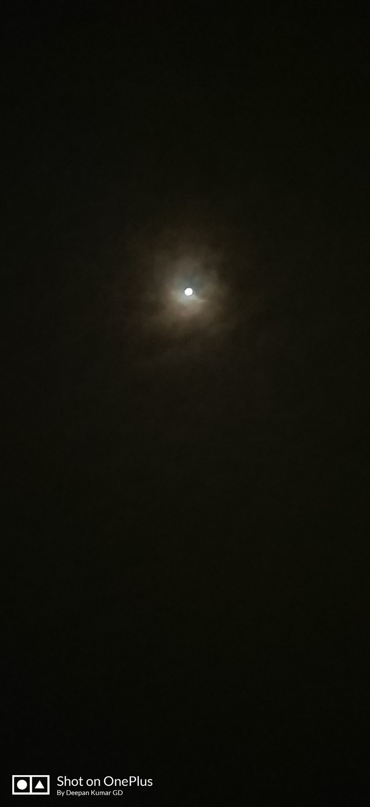 Moon Speaking with Me