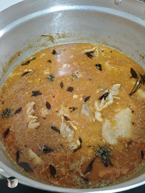 шпалери curry, stew