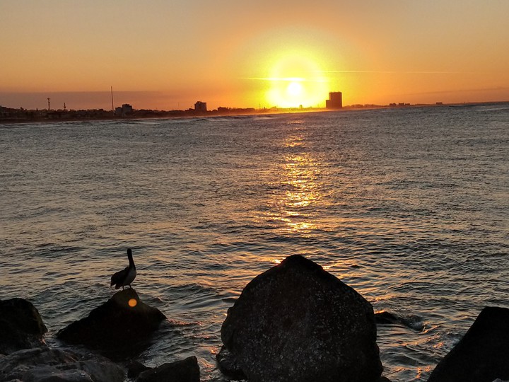 Atardecer en Coatza