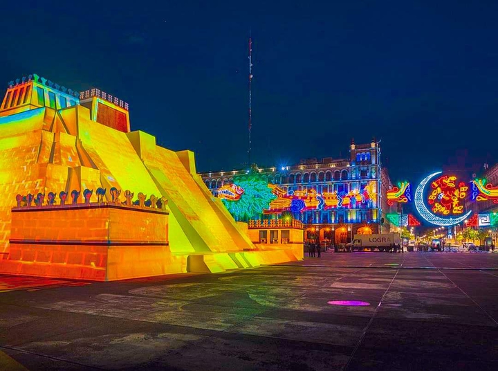 Aniversario 500 caída de Tenchtitlan cdmx México