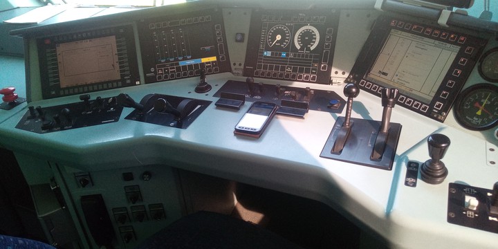 BR 185 driver cab