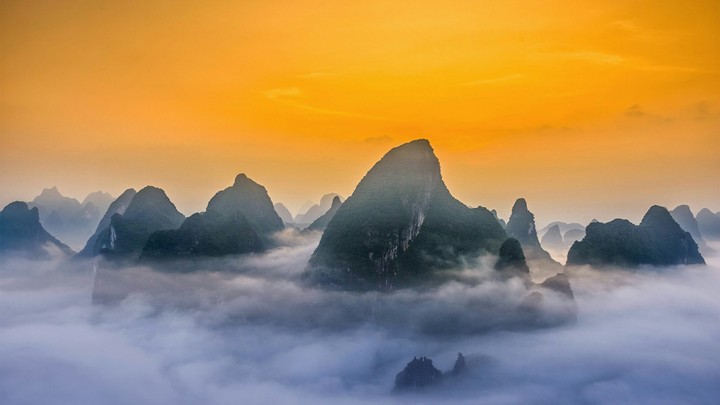 Karst mountains