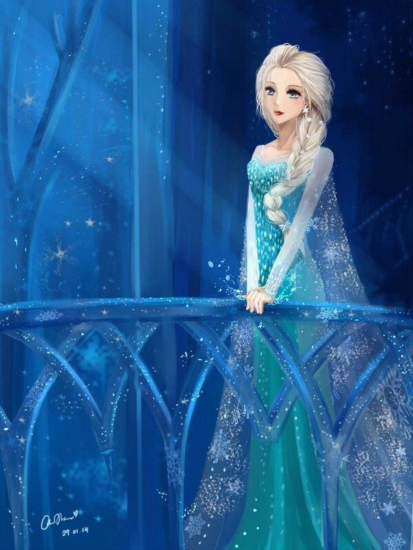 The Snow Queen Elsa  frozen