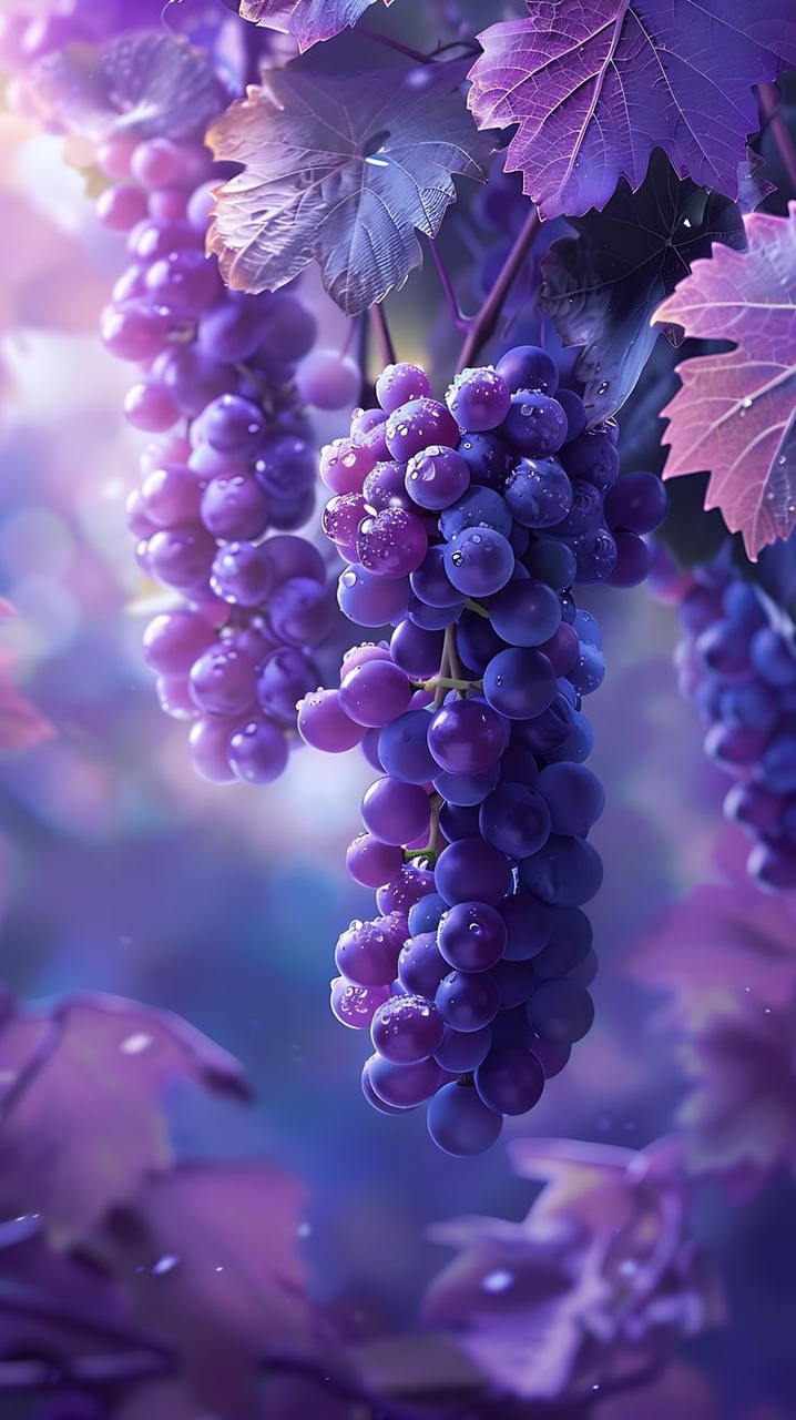PURPLE GRAPES