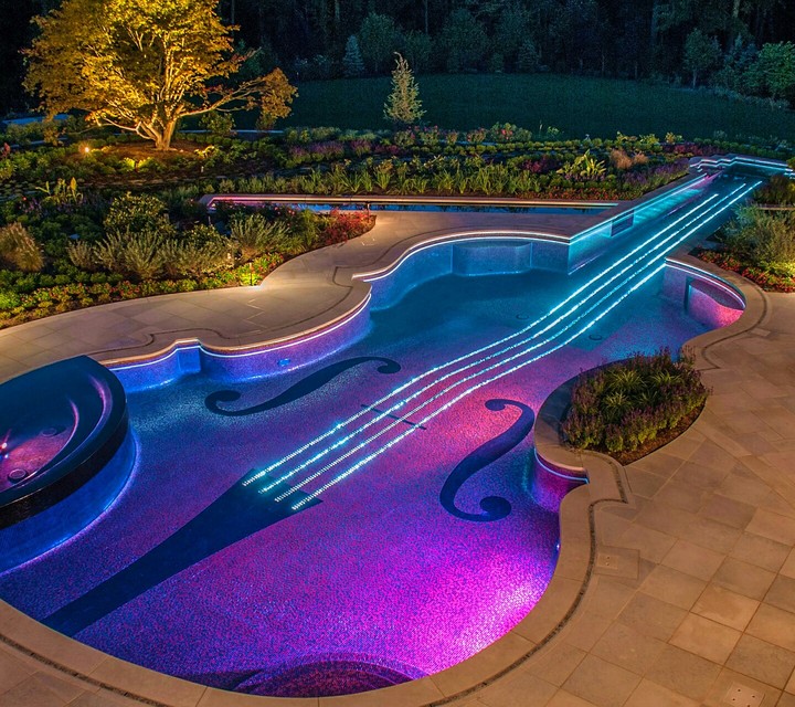 Violin Swimming Pool