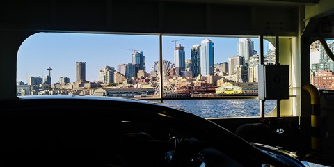 view from ferry