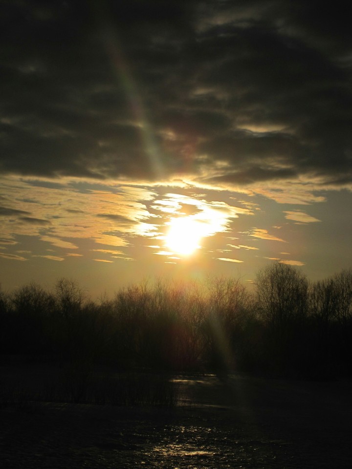 закат солнце ☀