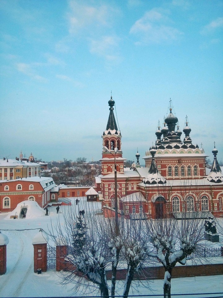 прекрасная зима на Вятке