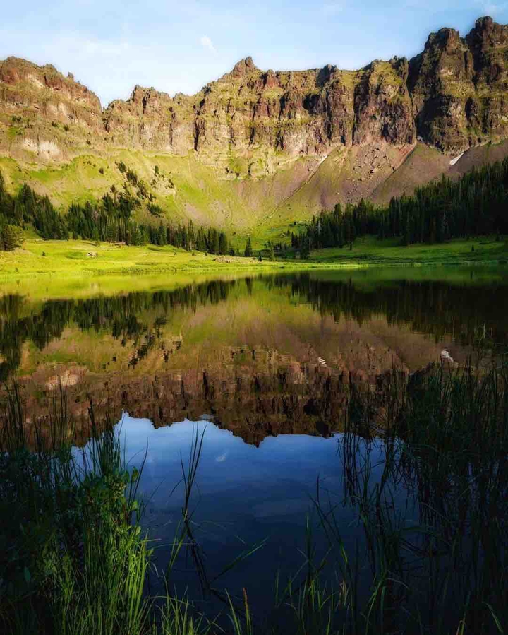 Lake and Mountain