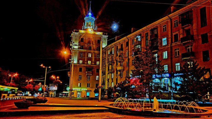 Вечер.
