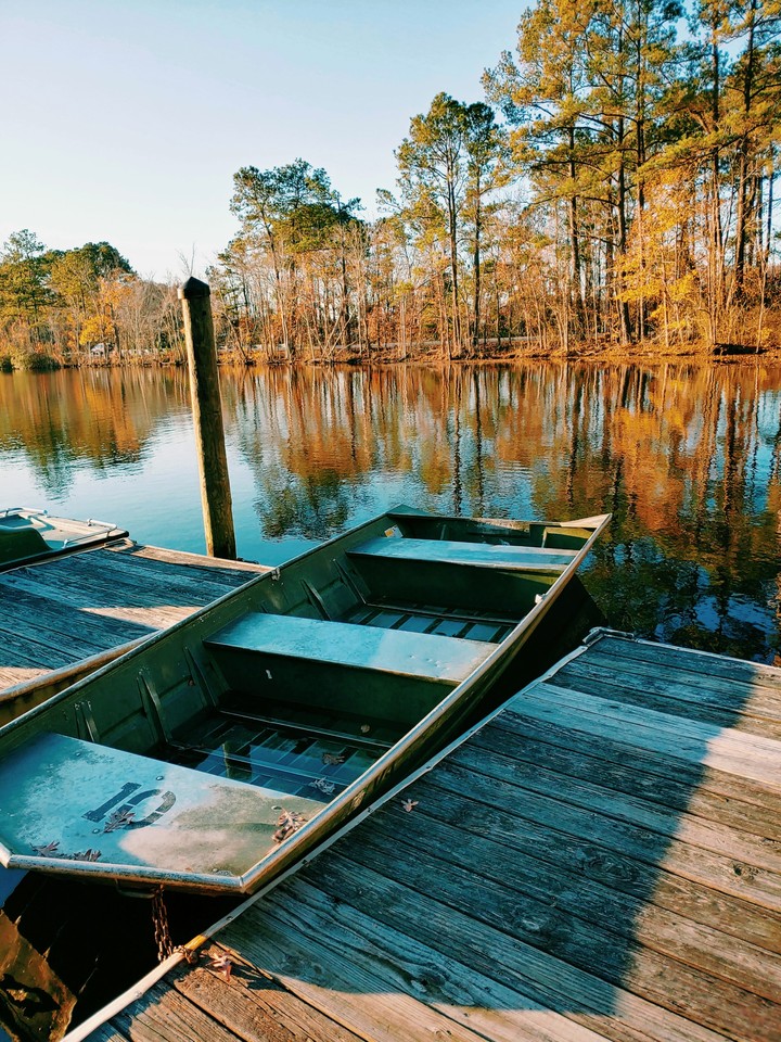 Lake reflections